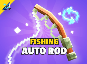 Fishing Auto-Rod Cast your line, and sit back as your Auto-Rod gets to work in MCCI Fishing.