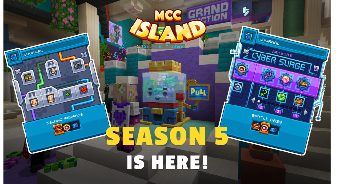 Player Trading, Style Perks, Faction changes and more! Season 5 brings some massive changes to the MCC Island economy and its cosmetics!