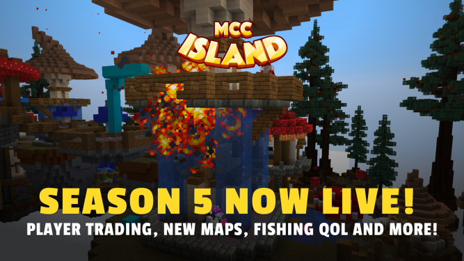 Cyber Surge, New Maps, Fishing QOL and Grand Champ Supreme! Season 5 has finally arrived on MCC Island with a Cyber Surge!